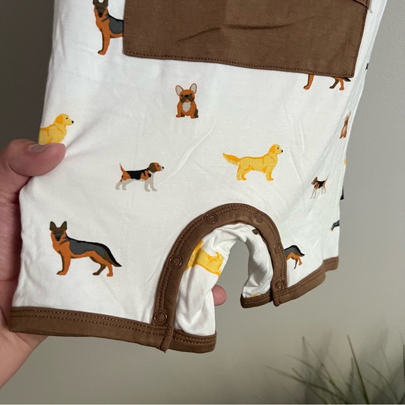 NWT Kyte Dogs Shortall Romper 4T - Picture 6 of 6